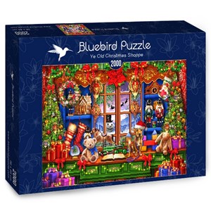 Bluebird Puzzle (70184) - Ciro Marchetti: "Ye Old Christmas Shoppe" - 2000 pezzi