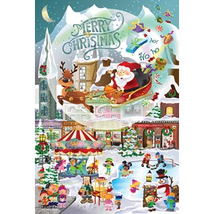 SunsOut (32210) - "A Christmas Village for All Ages" - 625 pezzi