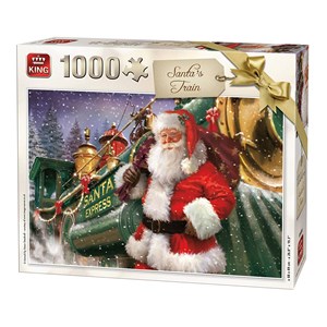 King International (05684) - "Christmas Santa Train" - 1000 pezzi