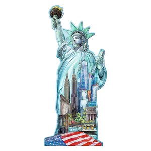 Ravensburger (16151) - "Statue of Liberty" - 1000 pezzi
