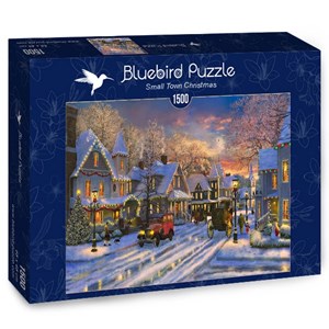 Bluebird Puzzle (70113) - Dominic Davison: "Small Town Christmas" - 1500 pezzi