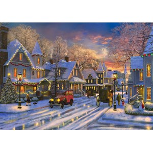 Bluebird Puzzle (70113) - Dominic Davison: "Small Town Christmas" - 1500 pezzi