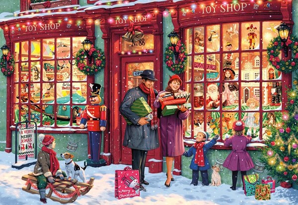 Gibsons (G6252) - "Christmas Toy Shop" - 1000 pezzi