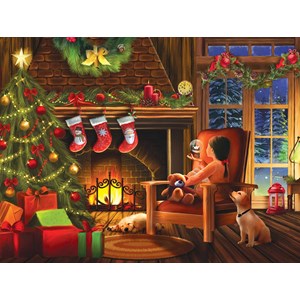 SunsOut (28816) - Tom Wood: "Dreaming of Christmas" - 1000 pezzi