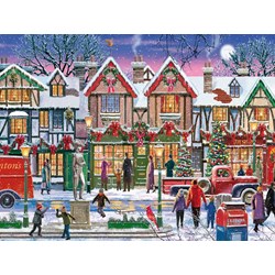 Ravensburger (15291) - "Christmas in the Square" - 1000 pezzi