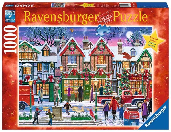 Ravensburger (15291) - "Christmas in the Square" - 1000 pezzi