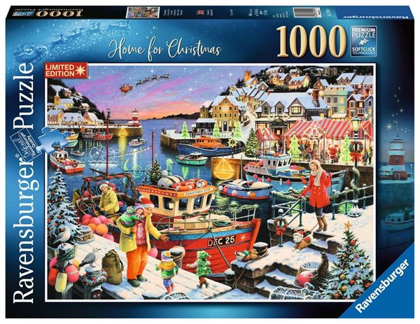 Ravensburger (13991) - "Home For Christmas" - 1000 pezzi