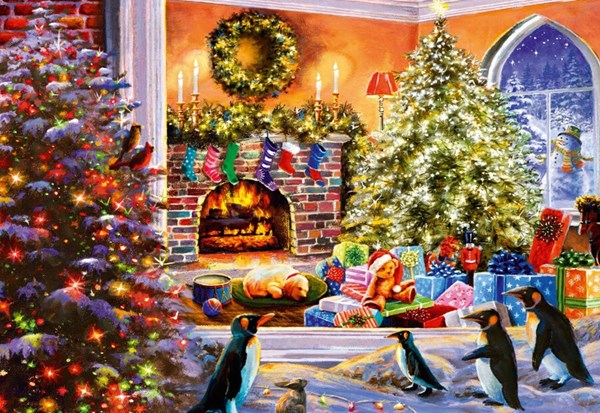 Bluebird Puzzle (70228) - "A Magical View to Christmas" - 1000 pezzi