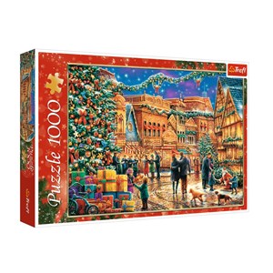 Trefl (10554) - "Christmas Market" - 1000 pezzi