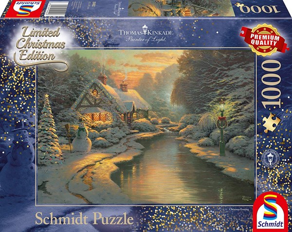 Schmidt Spiele (59492) - Thomas Kinkade: "On Christmas Eve" - 1000 pezzi