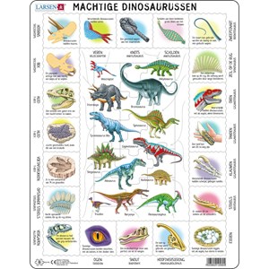 Larsen (HL9-NL) - "Fascinating Dinosaurs - NL" - 35 pezzi