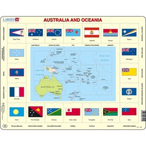 Larsen (KL5-GB) - "Australia and Oceania" - 35 pezzi