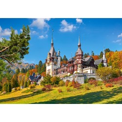 Castorland (B-53292) - "Castle Peles, Romania" - 500 pezzi