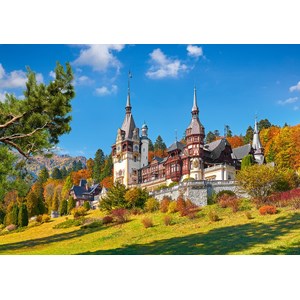 Castorland (B-53292) - "Castle Peles, Romania" - 500 pezzi