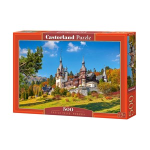 Castorland (B-53292) - "Castle Peles, Romania" - 500 pezzi