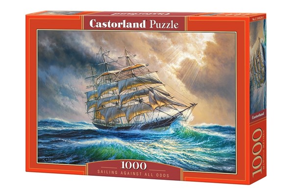 Castorland (C-104529) - "Sailing Against All Odds" - 1000 pezzi