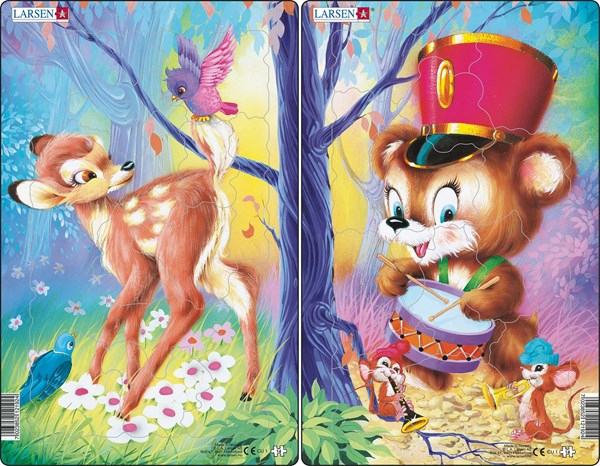 Larsen (CU1) - "Cute Animals" - 14 pezzi