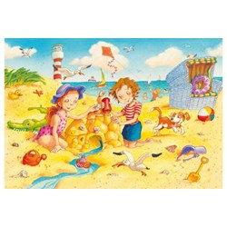 Ravensburger (08880) - "Children at the Beach" - 24 pezzi
