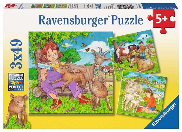 Ravensburger (09351) - "My Favorite Animals" - 49 pezzi