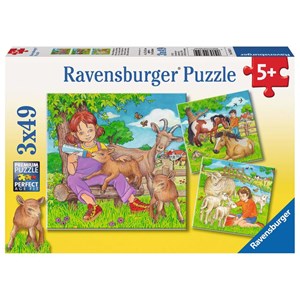 Ravensburger (09351) - "My Favorite Animals" - 49 pezzi
