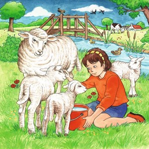 Ravensburger (09351) - "My Favorite Animals" - 49 pezzi