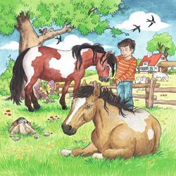 Ravensburger (09351) - "My Favorite Animals" - 49 pezzi