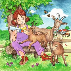 Ravensburger (09351) - "My Favorite Animals" - 49 pezzi