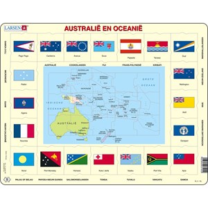 Larsen (KL5-NL) - "Australia and Oceania - NL" - 35 pezzi