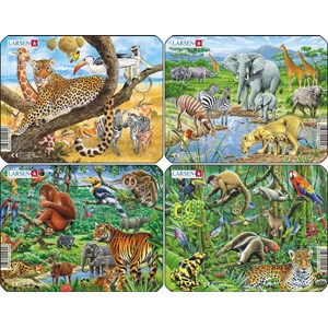 Larsen (Z8) - "Exotic animals" - 11 pezzi