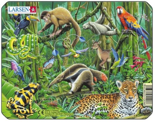 Larsen (Z8-3) - "Exotic animals" - 11 pezzi