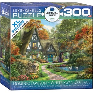 Eurographics (8300-0977) - Dominic Davison: "White Swan Cottage" - 300 pezzi