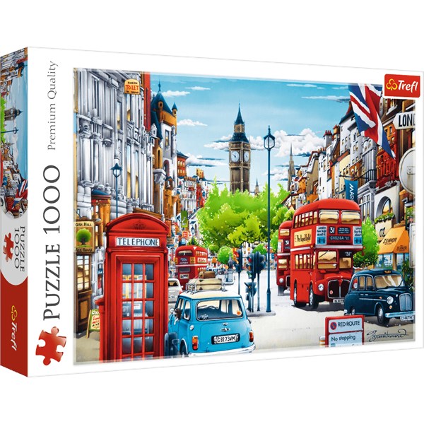 Trefl (10557) - "London street" - 1000 pezzi