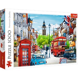 Trefl (10557) - "London street" - 1000 pezzi