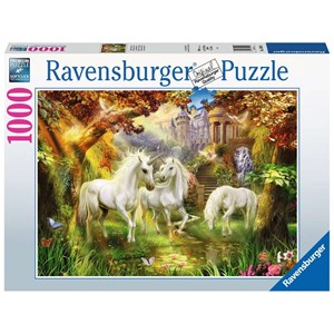 Ravensburger (15992) - "Unicorns in the Forest" - 1000 pezzi