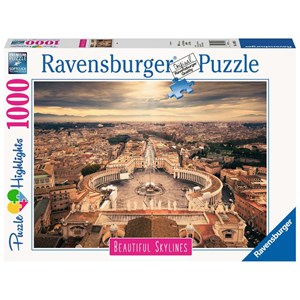 Ravensburger (14082) - "Beautiful Skylines, Rome" - 1000 pezzi