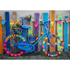 Bluebird Puzzle (70010) - "My Beautiful Colorful Bike" - 1000 pezzi