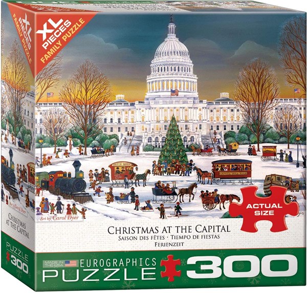 Eurographics (8300-5403) - "Christmas at the Capitol" - 300 pezzi
