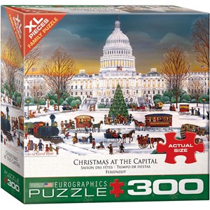 Eurographics (8300-5403) - "Christmas at the Capitol" - 300 pezzi