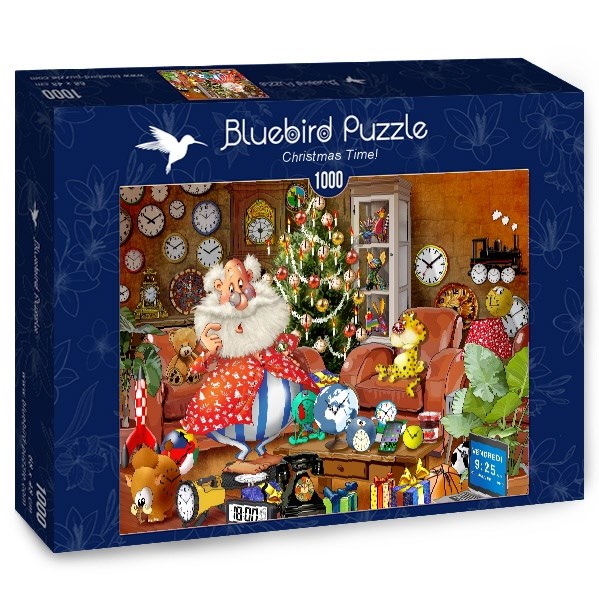 Bluebird Puzzle (70295) - "Christmas Time!" - 1000 pezzi