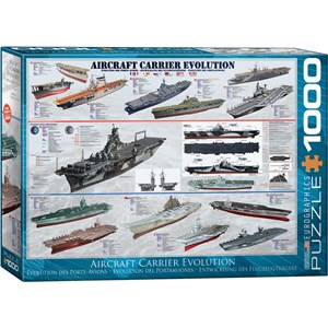 Eurographics (6000-0129) - "Aircraft Carrier Evolution" - 1000 pezzi