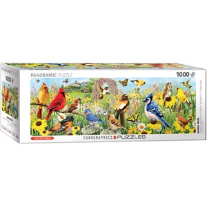 Eurographics (6010-5338) - Greg Giordano: "Garden Birds" - 1000 pezzi