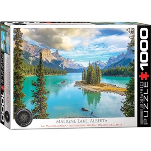 Eurographics (6000-5430) - "Maligne Lake, Alberta" - 1000 pezzi