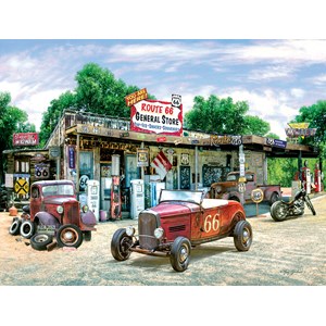 SunsOut (37179) - Greg Giordano: "Route 66 General Store" - 300 pezzi