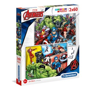 Clementoni (21605) - "Marvel Avengers" - 60 pezzi