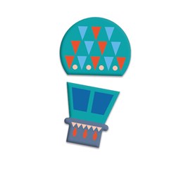 Castorland (16162) - "Transport" - 2 pezzi