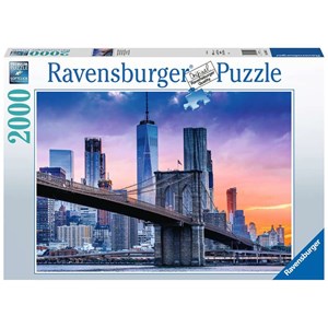 Ravensburger (16011) - "New York Skyline" - 1000 pezzi
