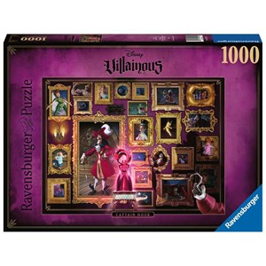 Ravensburger (15022) - "Disnay Villainous: Captain Hook" - 1000 pezzi