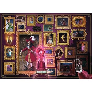Ravensburger (15022) - "Disnay Villainous: Captain Hook" - 1000 pezzi