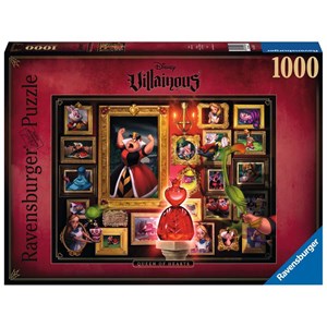 Ravensburger (15026) - "Queen of Hearts" - 1000 pezzi