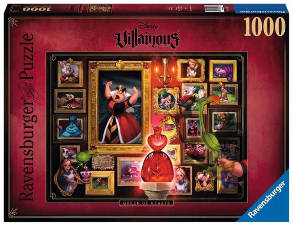 Ravensburger (15026) - "Queen of Hearts" - 1000 pezzi